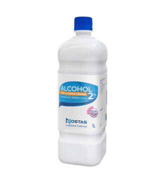 ALCOHOL CON CLORHEXIDINA 2% Antiséptico desinfectante - 1L